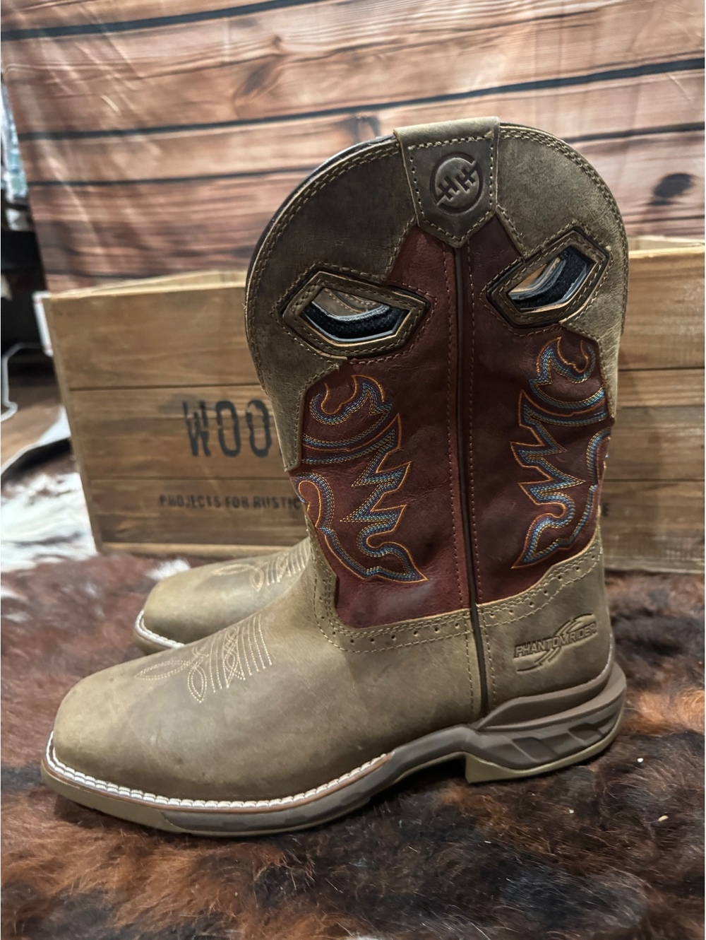NEW Double H Alridge Western Work Boots – Men’s Size 11D